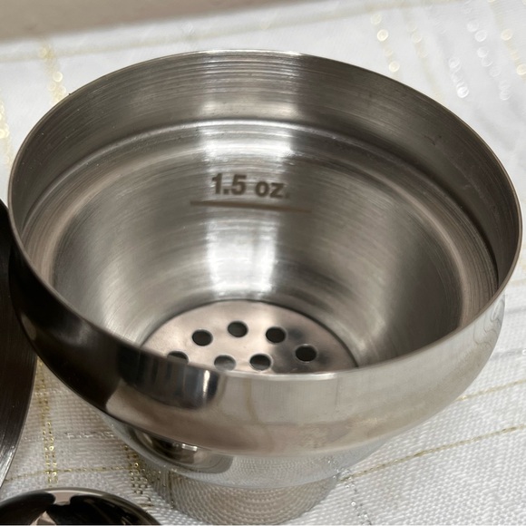 Bar Cocktail Shaker Yellow Croc Leather WW Weight Watchers - Picture 7 of 8